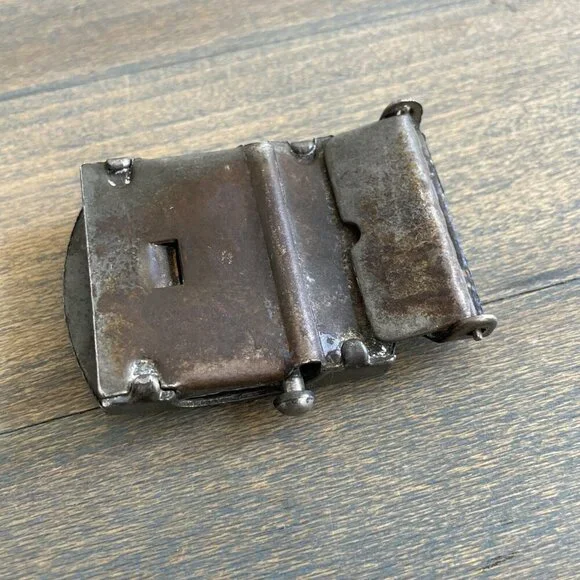 Lot of 4 Original Vintage Unmarked US Military Uniform Belts (UU) - Picture 7 of 8